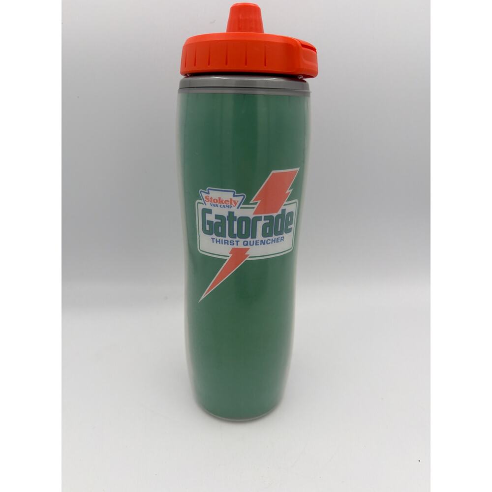 Gatorade 60th anniversary Water Bottle Gator Vintage Stokley Van Camp Logo UF